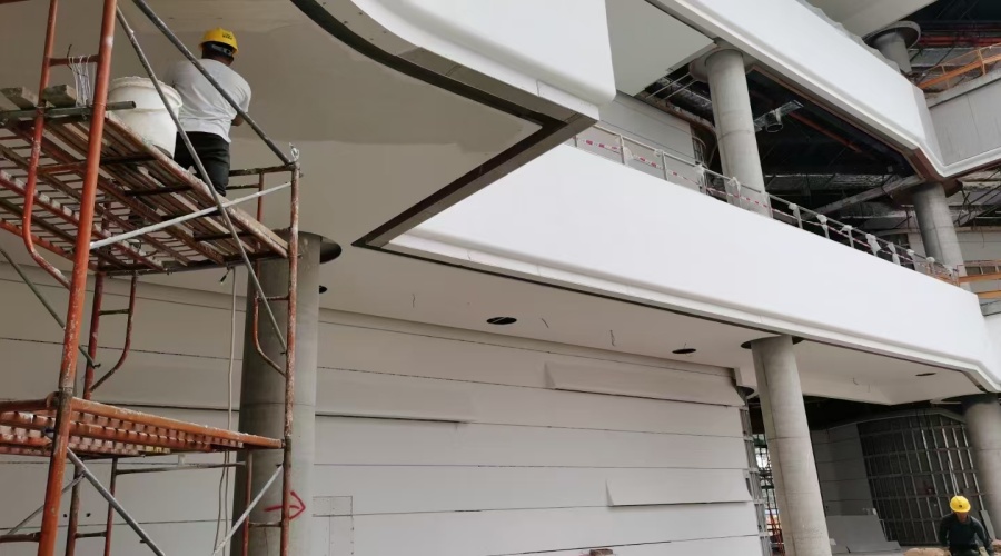 東升集團佛山容桂商廈采購飾紀上品GRG構(gòu)件項目