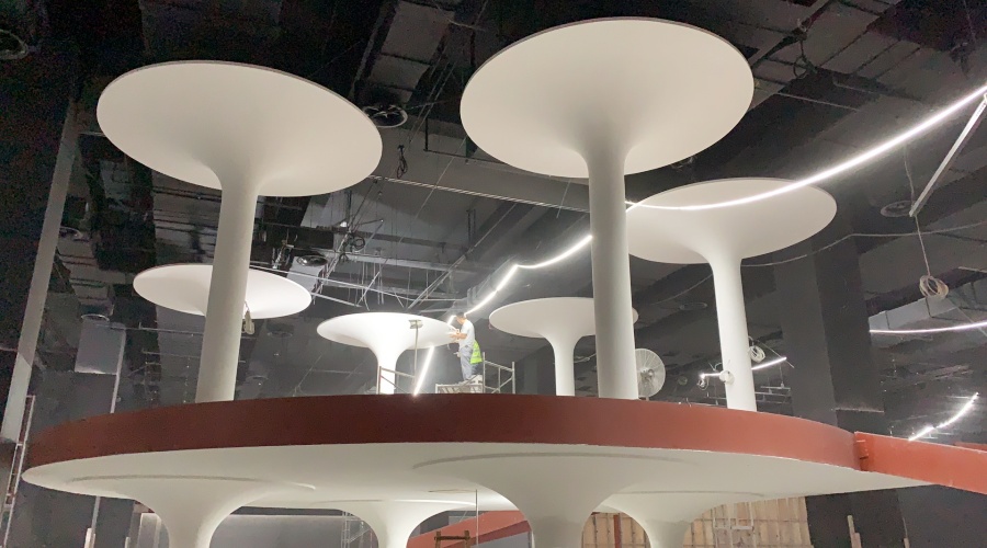 老客戶的信任,廣州龍之杰康復公司再次向飾紀上品下單GRG包柱