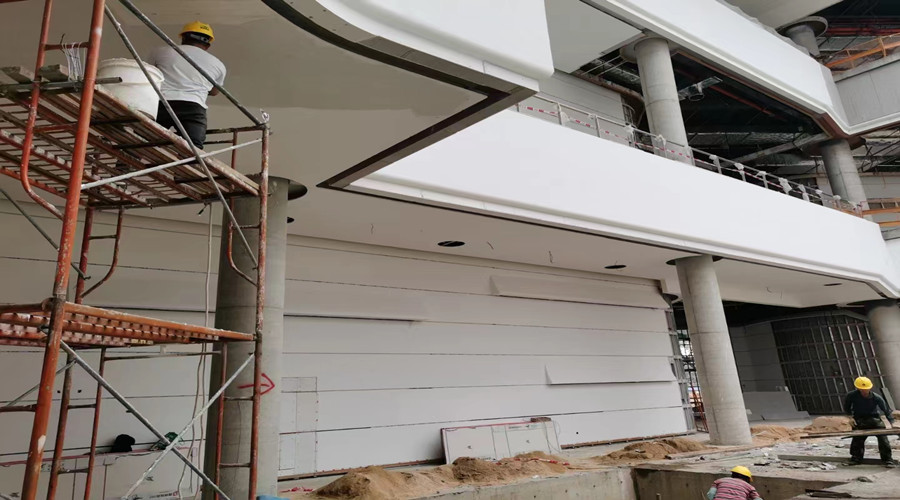 清遠四館一中心GRG大板項目 清遠四館一中心GRG大板項目