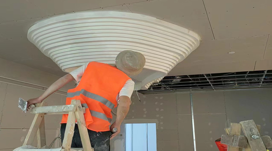 GRG構件安裝施工 GRG構件安裝施工