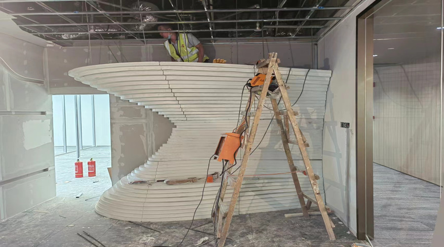 GRG構件安裝施工 GRG構件安裝施工