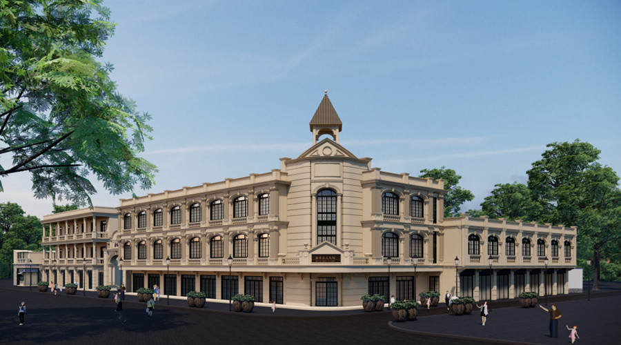 珠海唐家灣留學文化館GRC構件項目 珠海唐家灣留學文化館GRC構件項目