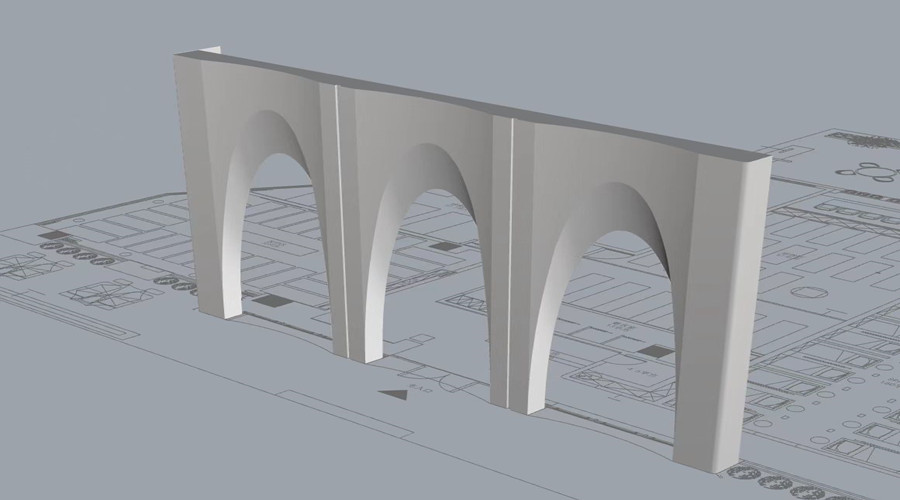 廣州悅自在美學(xué)空間GRC門頭造型項目 廣州悅自在美學(xué)空間GRC門頭造型項目
