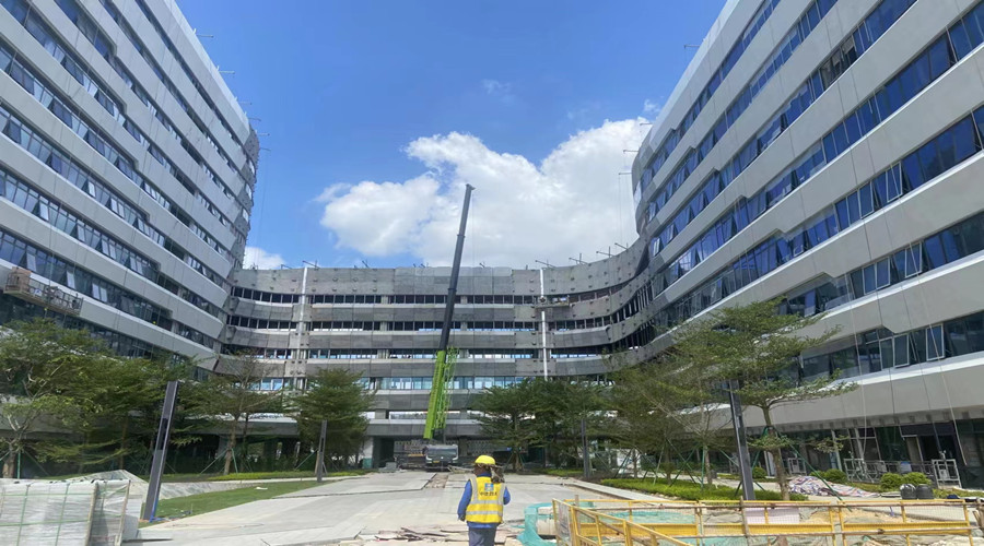 花都區(qū)中山大學(xué)附屬仁濟醫(yī)院GRC外墻掛板工程案例 花都區(qū)中山大學(xué)附屬仁濟醫(yī)院GRC外墻掛板工程案例