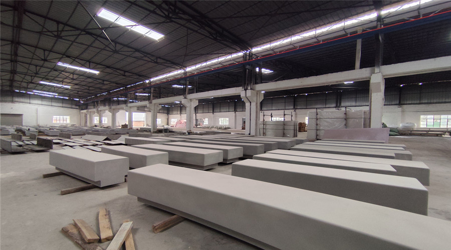 香港紅碪公園GRC清水混凝土坐凳項目 香港紅碪公園GRC清水混凝土坐凳項目