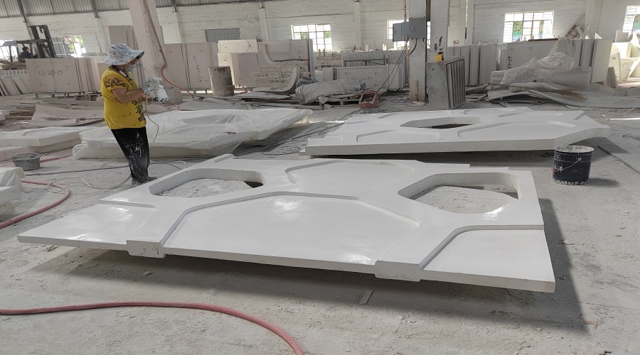 海南體育中心UHPC鏤空幕墻板產品 海南體育中心UHPC鏤空幕墻板產品