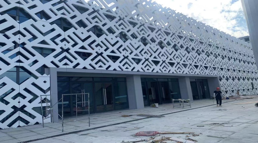 海南陵水體育中心UHPC幕墻圖騰板 海南陵水體育中心UHPC幕墻圖騰板