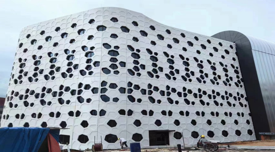 UHPC幕墻板裝飾效果 UHPC幕墻板裝飾效果