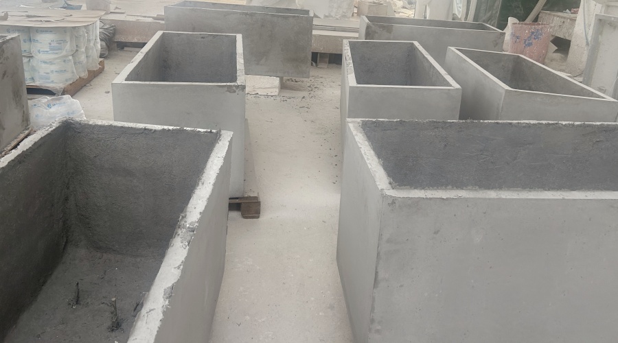 GRC混凝土花箱 GRC混凝土花箱