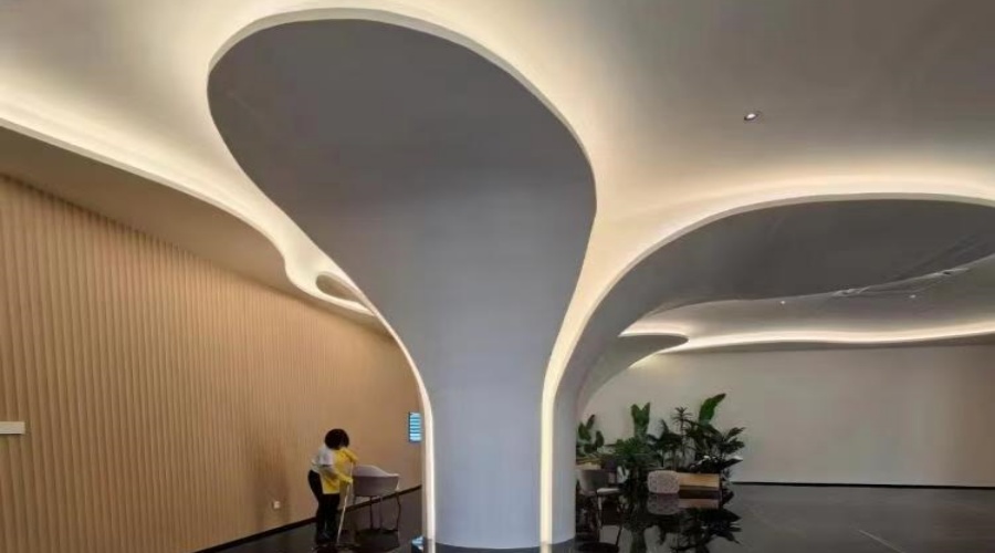 GRG花瓣柱子 GRG花瓣柱子