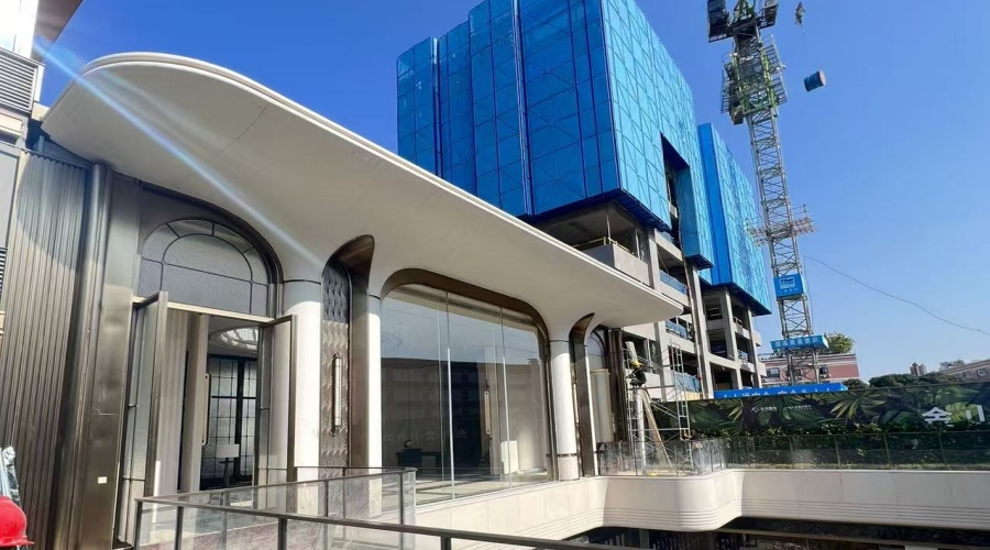 UHPC幕墻板與柱子門頭 UHPC幕墻板與柱子門頭