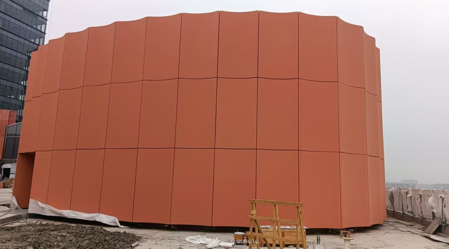 上海新嘉中心UHPC幕墻板工程 上海新嘉中心UHPC幕墻板工程