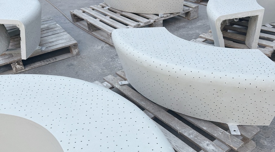 揭陽普寧GRC透光坐凳