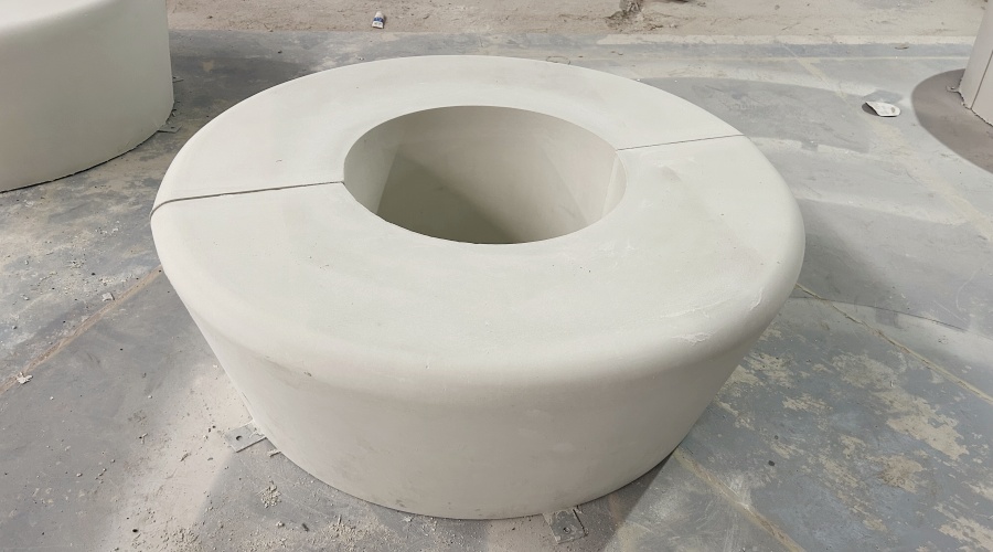 UHPC坐凳樹池 UHPC坐凳樹池